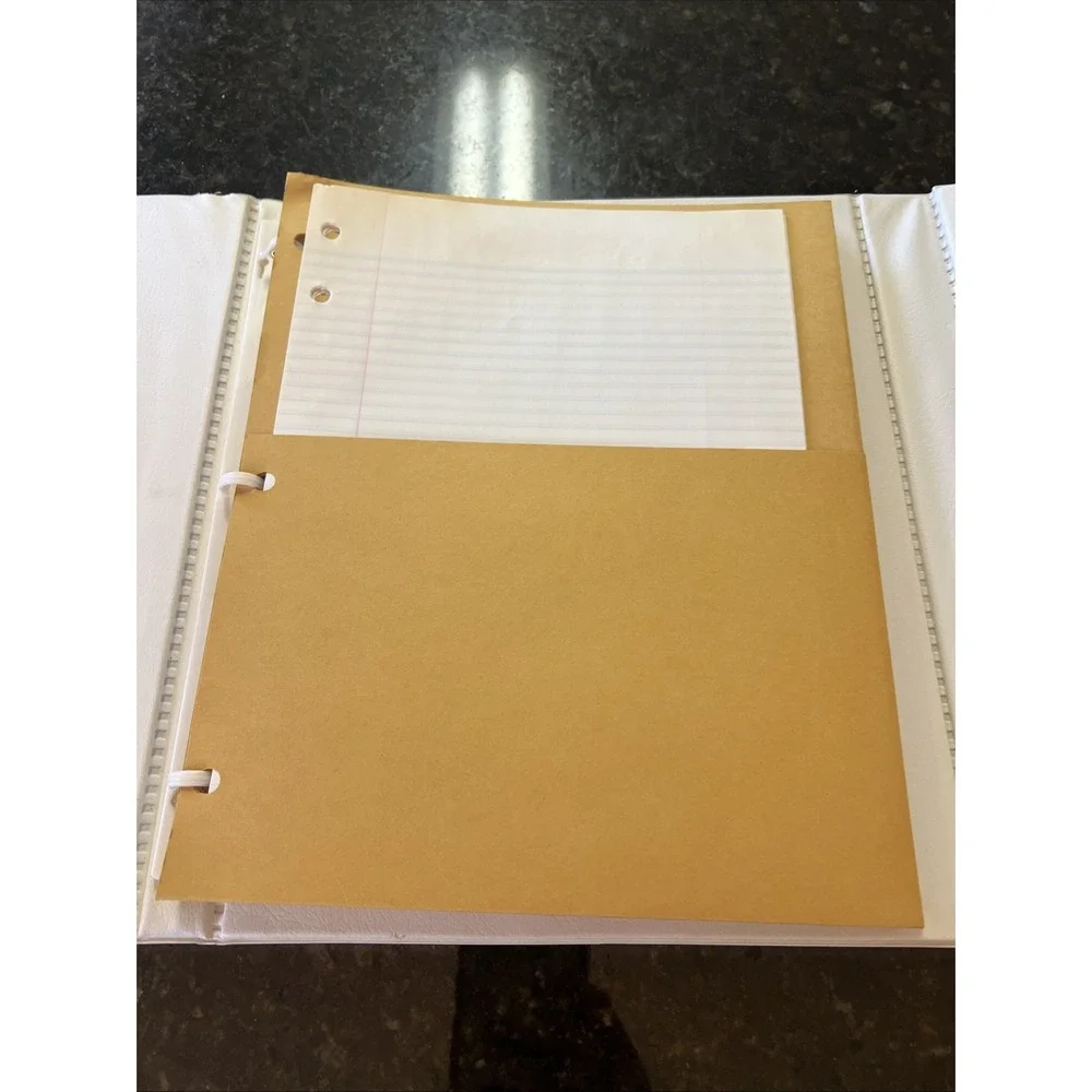 Vintage Mead The Organizer School Binder Sports‎ Football Basketball Soccer Ball